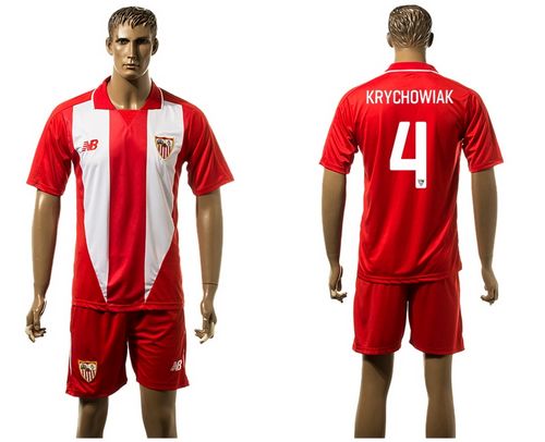Sevilla #4 Krychowiak Away Soccer Club Jersey