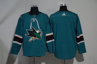 Sharks Blank Teal Adidas Jersey