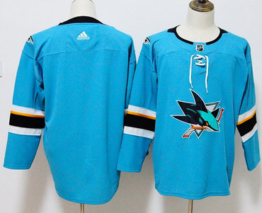 Sharks Blank Teal Adidas Jersey