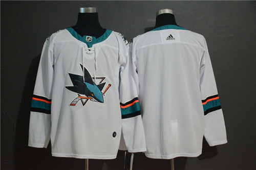 Sharks Blank White Adidas Jersey
