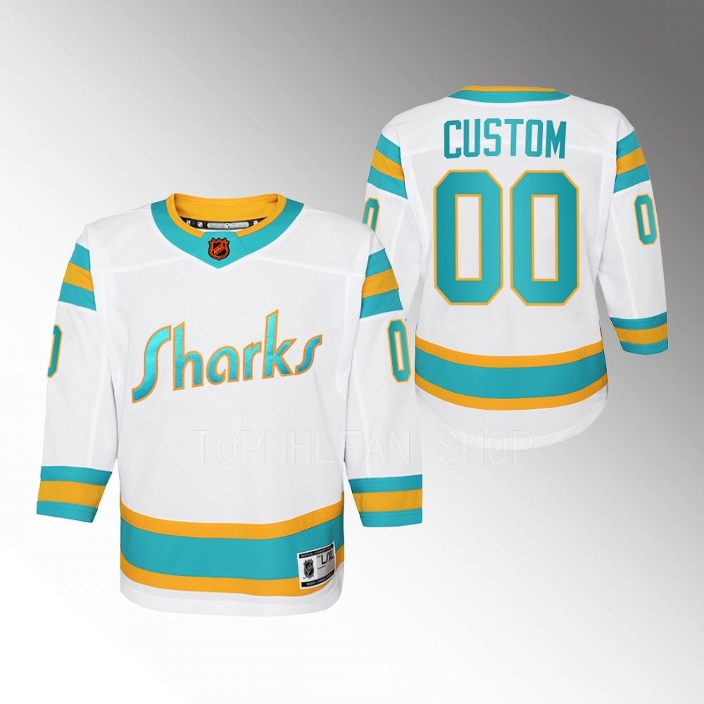 Sharks Custom 2022 Special Edition 2.0 Jersey Youth Replica