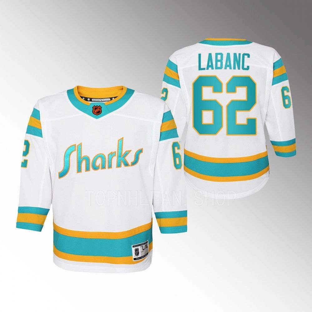 Sharks Kevin Labanc 2022 Special Edition 2.0 Jersey Youth Replica