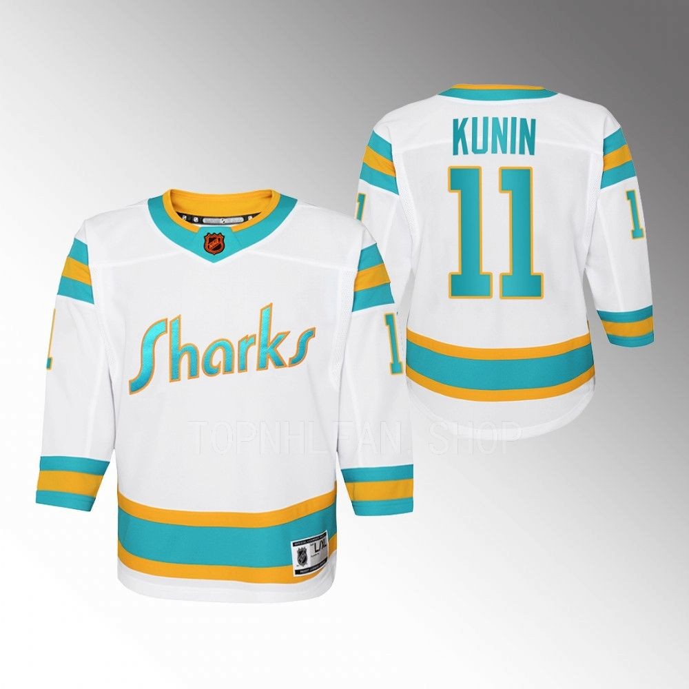 Sharks Luke Kunin 2022 Special Edition 2.0 Jersey Youth Replica