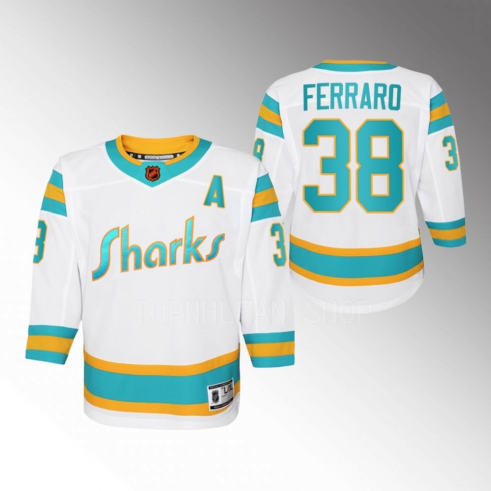 Sharks Mario Ferraro 2022 Special Edition 2.0 Jersey Youth Replica