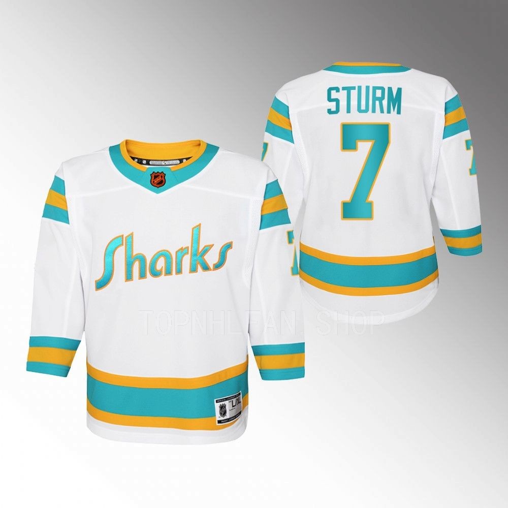Sharks Nico Sturm 2022 Special Edition 2.0 Jersey Youth Replica