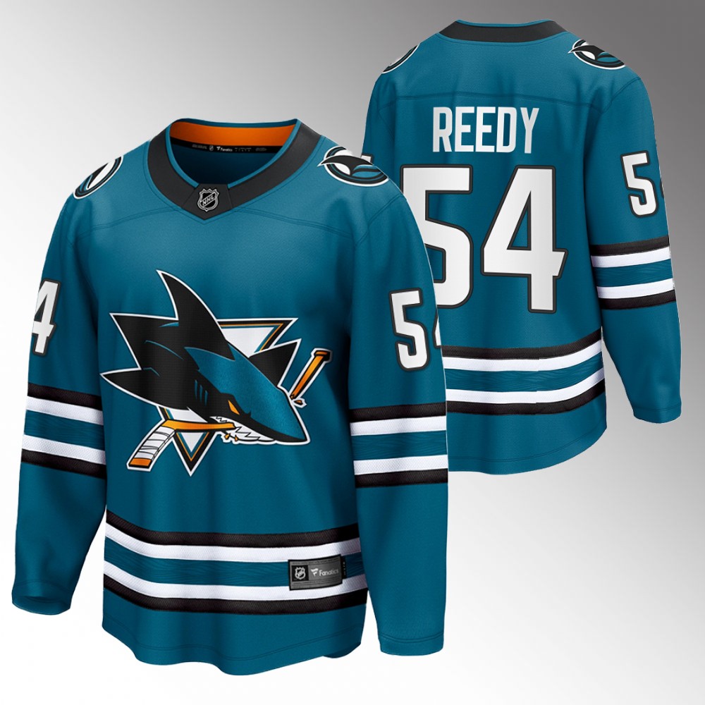Sharks Scott Reedy Jersey Home Teal The Evolve Men
