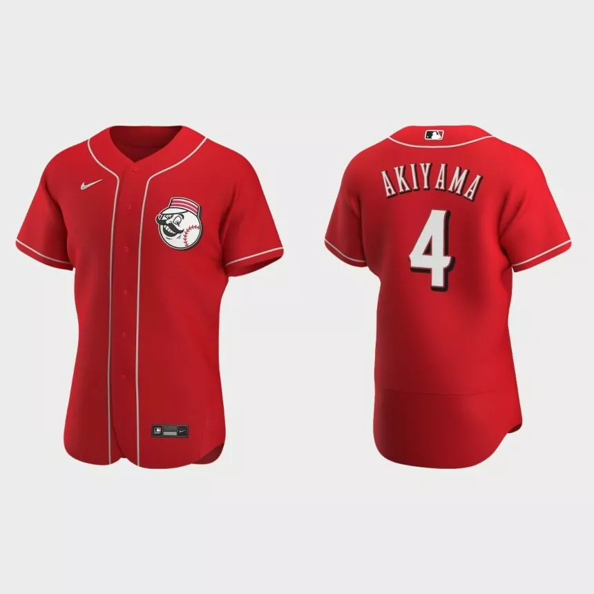 Shogo Akiyama Cincinnati Reds Authentic Jersey – Scarlet