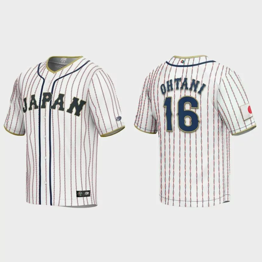 Shohei Ohtani Japan Baseball 2023 World Baseball Classic Replica Jersey – White