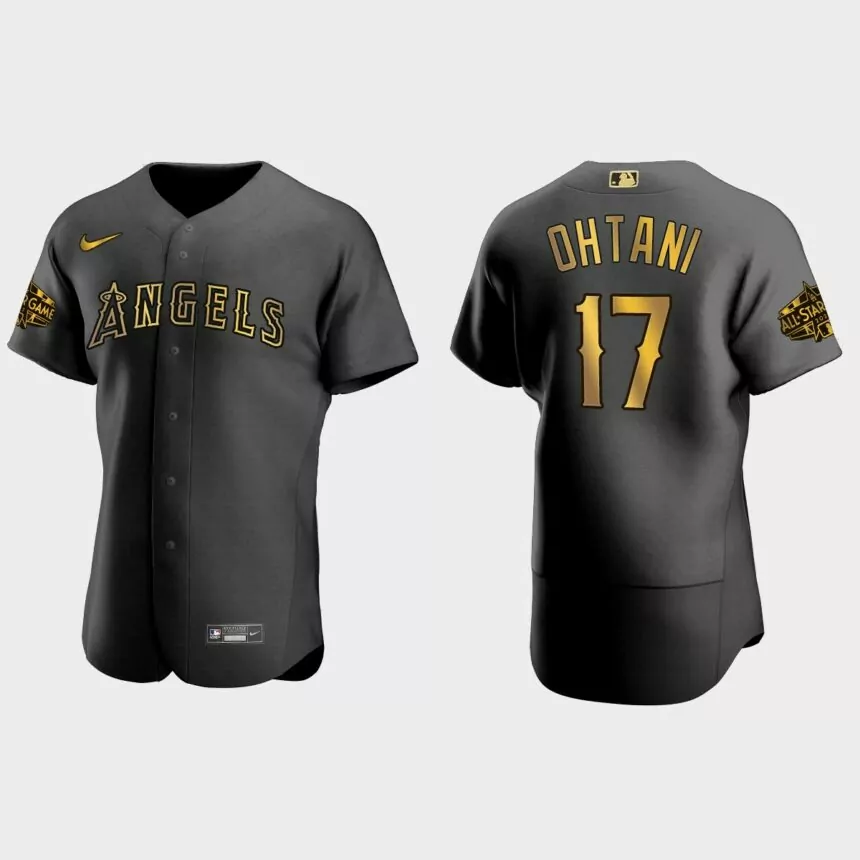 Shohei Ohtani Los Angeles Angels 2022 MLB All-Star Game Authentic Jersey – Black