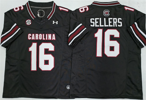 South Carolina Gamecock Black #16 SELLERS