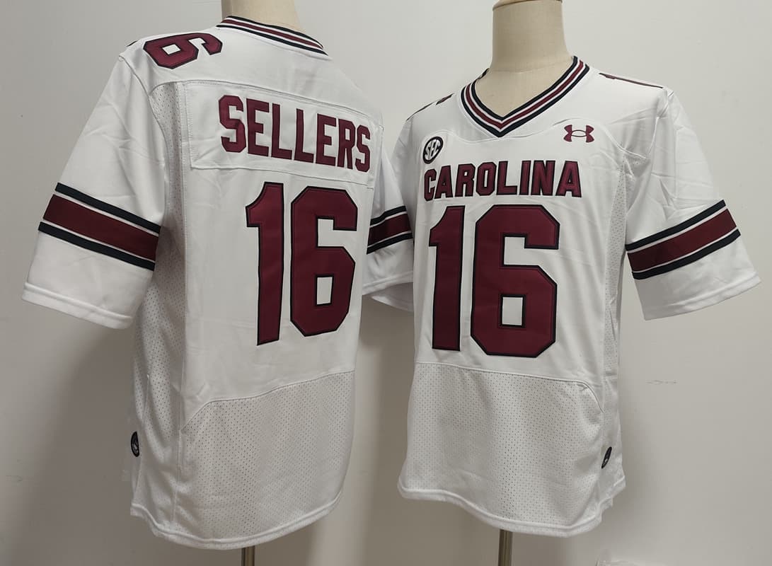 South Carolina Gamecocks   Vapor Limited Football Jersey - All Stitched #16 LaNorris    Sellers