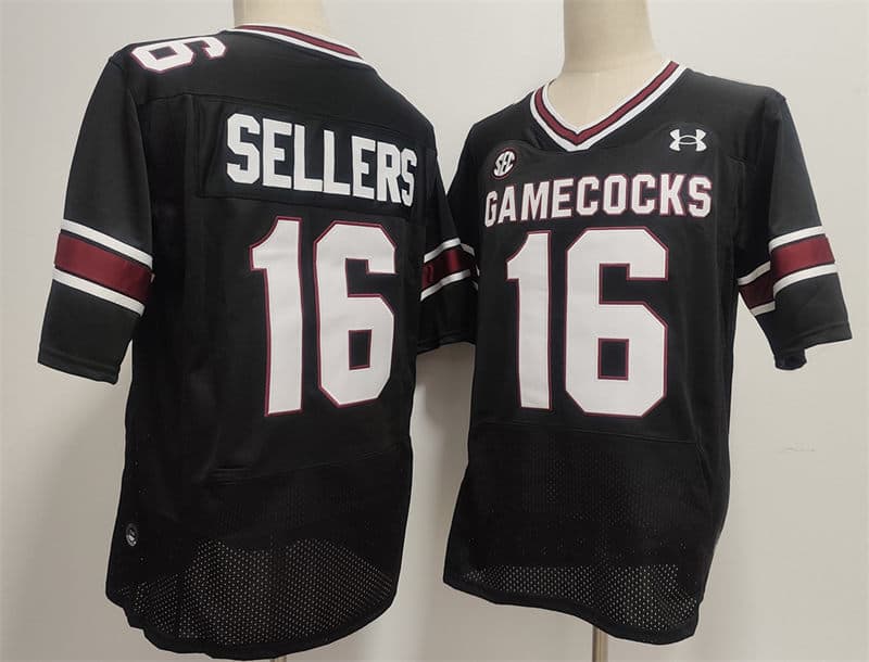 South Carolina Gamecocks   Vapor Limited Football Jersey - All Stitched #16 LaNorris Sellers