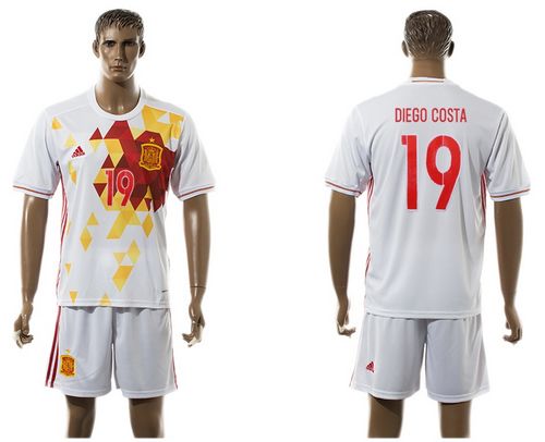 Spain #25 Reina Home Soccer Country Jersey