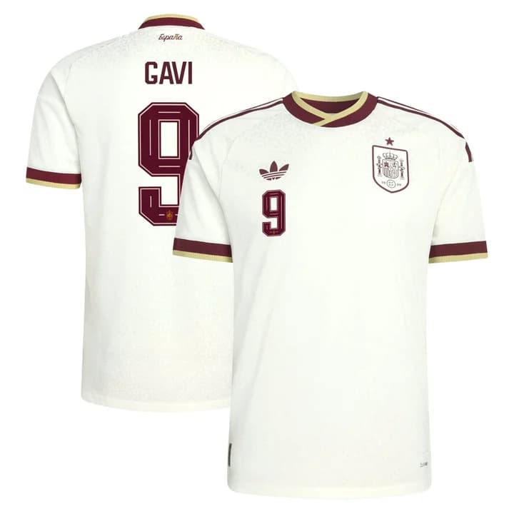 Spain 2026 National Team Jersey Gavi  9