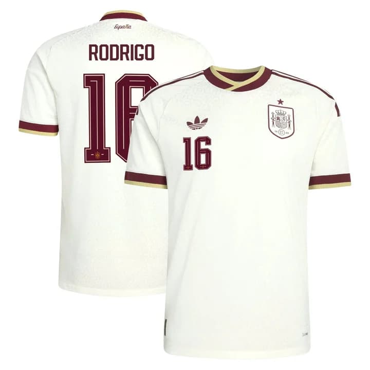 Spain 2026 National Team Jersey Rodri 16