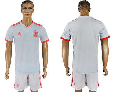 Spain Away 2018 FIFA World Cup Soccer Jersey