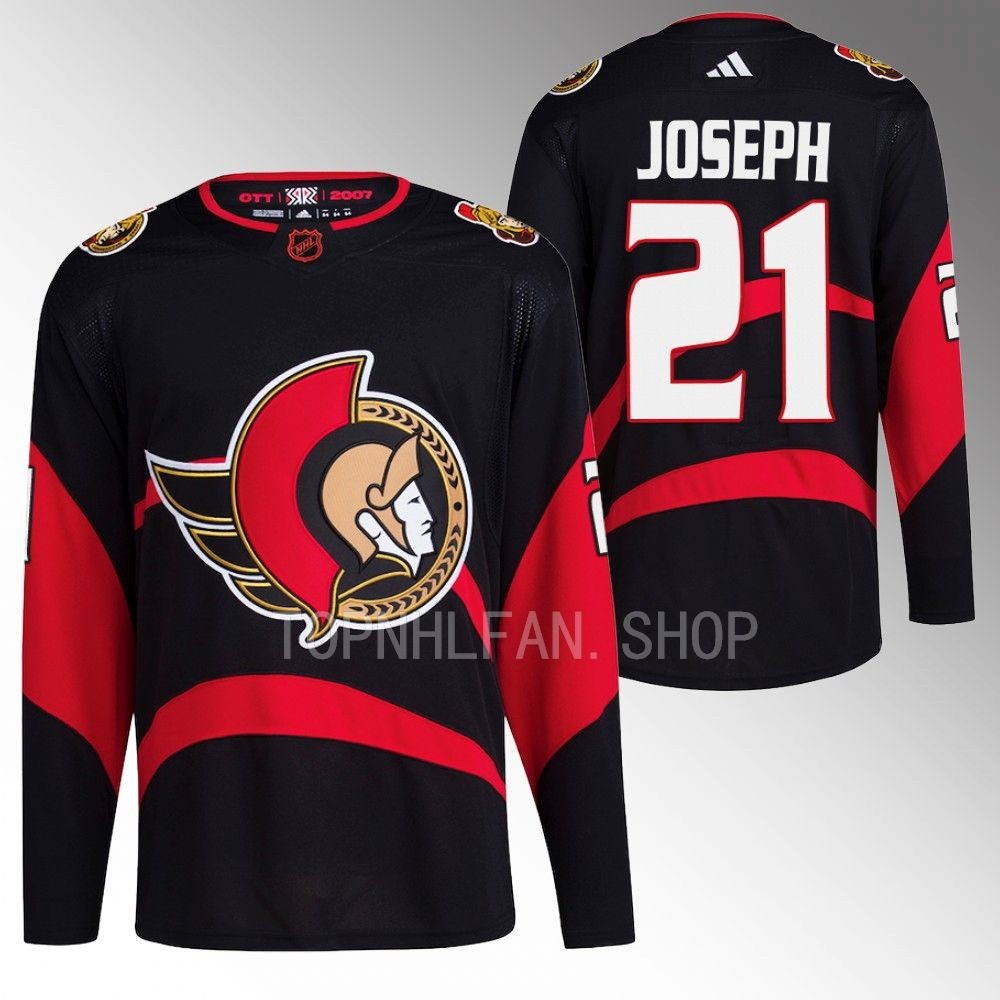 Special Edition 2.0 Ottawa Senators Mathieu Joseph 2022 Black Breakaway Jersey men's