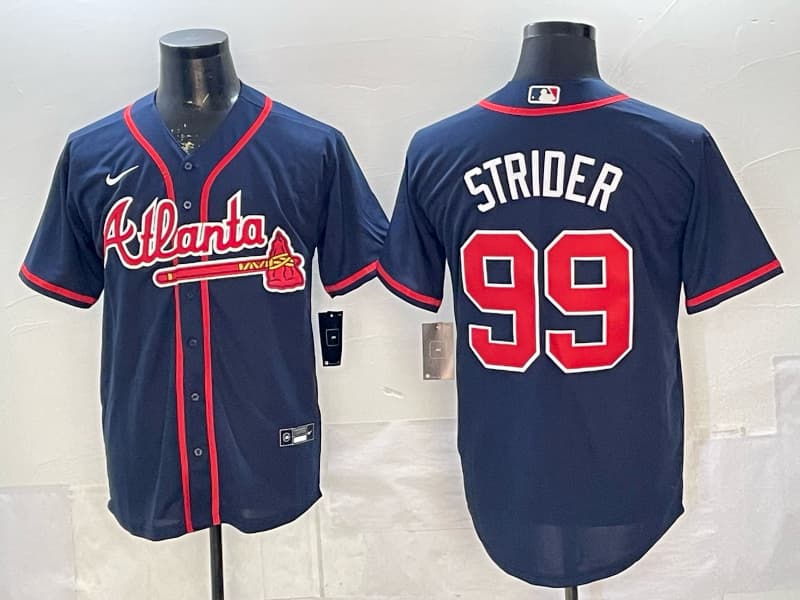 Spencer Strider 99 Atlanta  Braves   Jersey