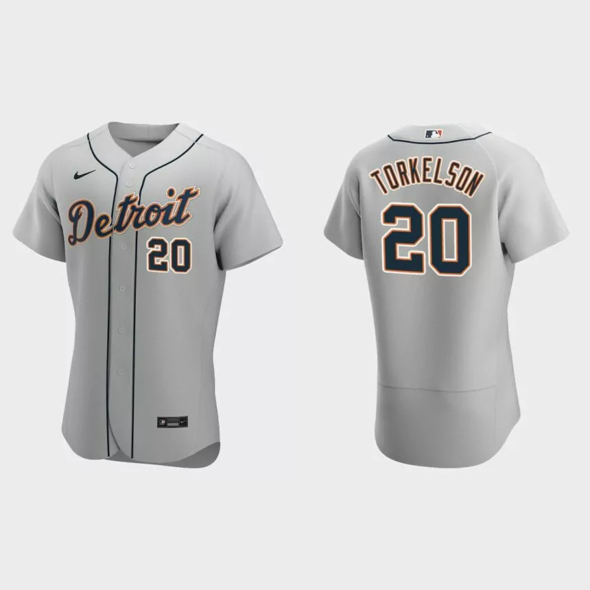 Spencer Torkelson Detroit Tigers Authentic Road Jersey – Gray.jpg
