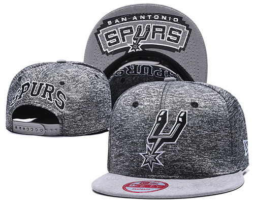 Spurs Team Logo Gray Adjustable Hat TX