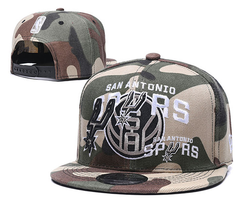 Spurs Team Logo Olive Adjustable Hat LH