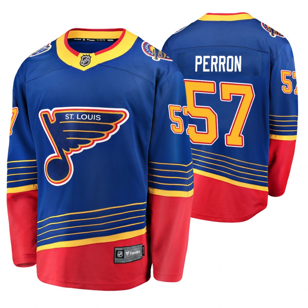 St. Louis Blues David Perron 2019-20 Retro Premier Jersey