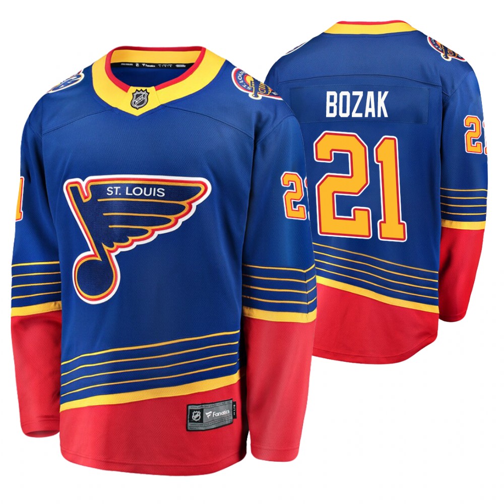 St. Louis Blues Tyler Bozak 2019-20 Retro Premier Jersey