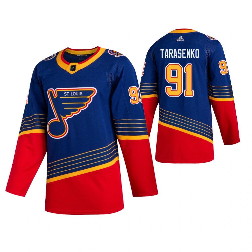 St. Louis Blues Vladimir Tarasenko Blue Men's Retro Jersey