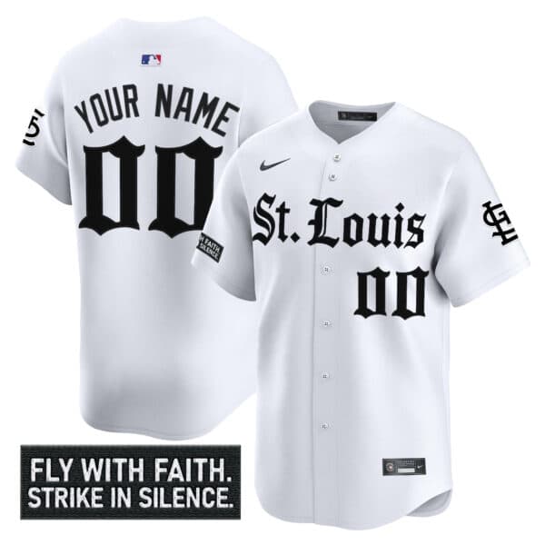 St. Louis Cardinals ‘Gothic Legacy Edition’ Vapor Premier Limited Custom Jersey  – All Stitched