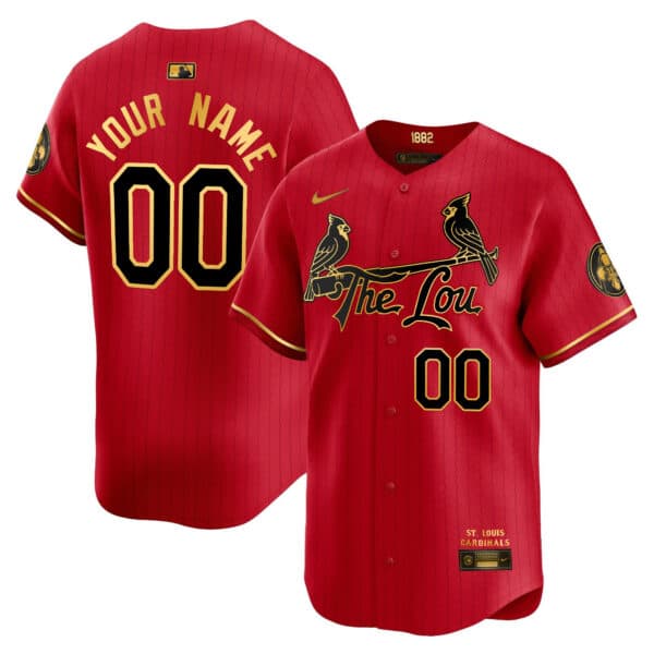 St. Louis Cardinals 2024 City Connect Vapor Premier Limited    Custom Jersey – All Stitched