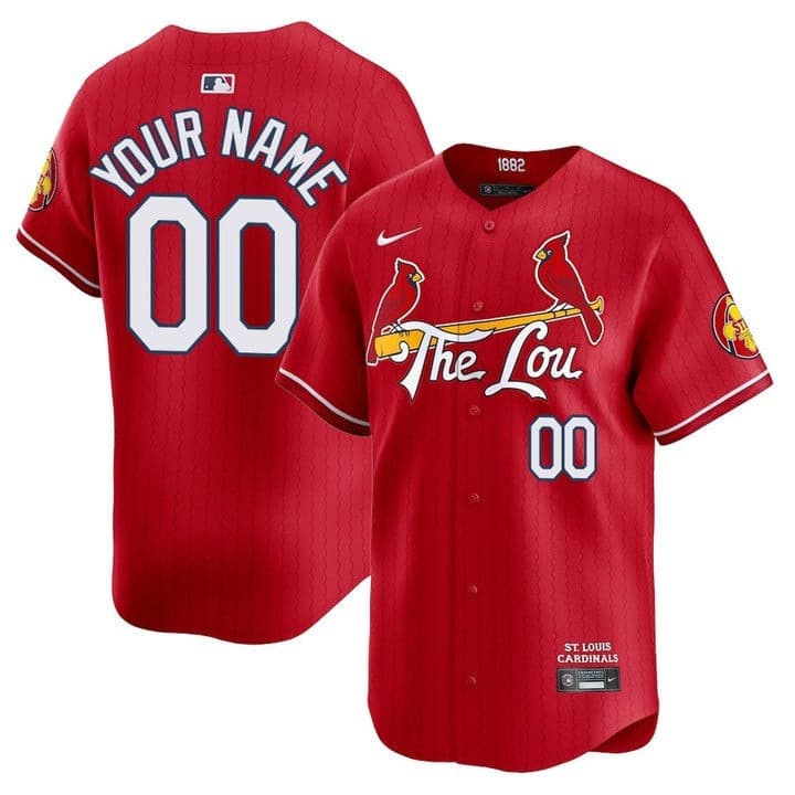 St. Louis Cardinals 2024 City Connect Vapor Premier Limited  Custom Jersey V2 – All Stitched