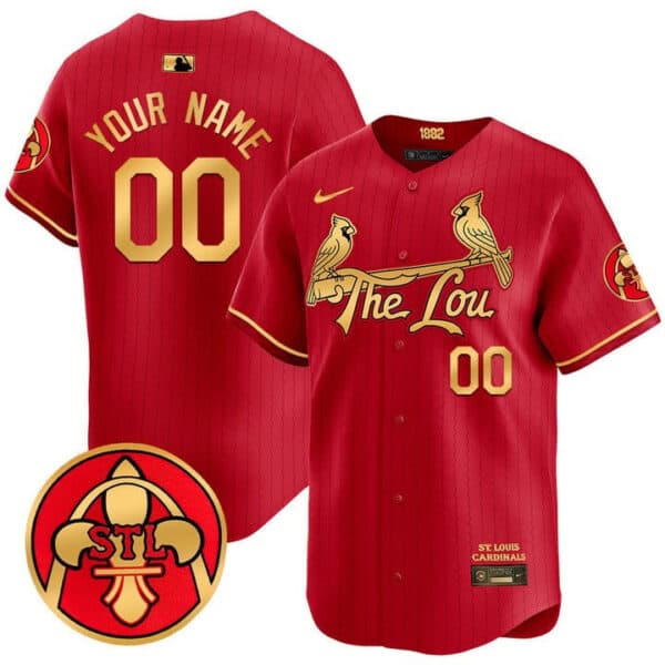 St. Louis Cardinals 2024 City Connect Vapor Premier Limited Custom Jersey V2  – All Stitched