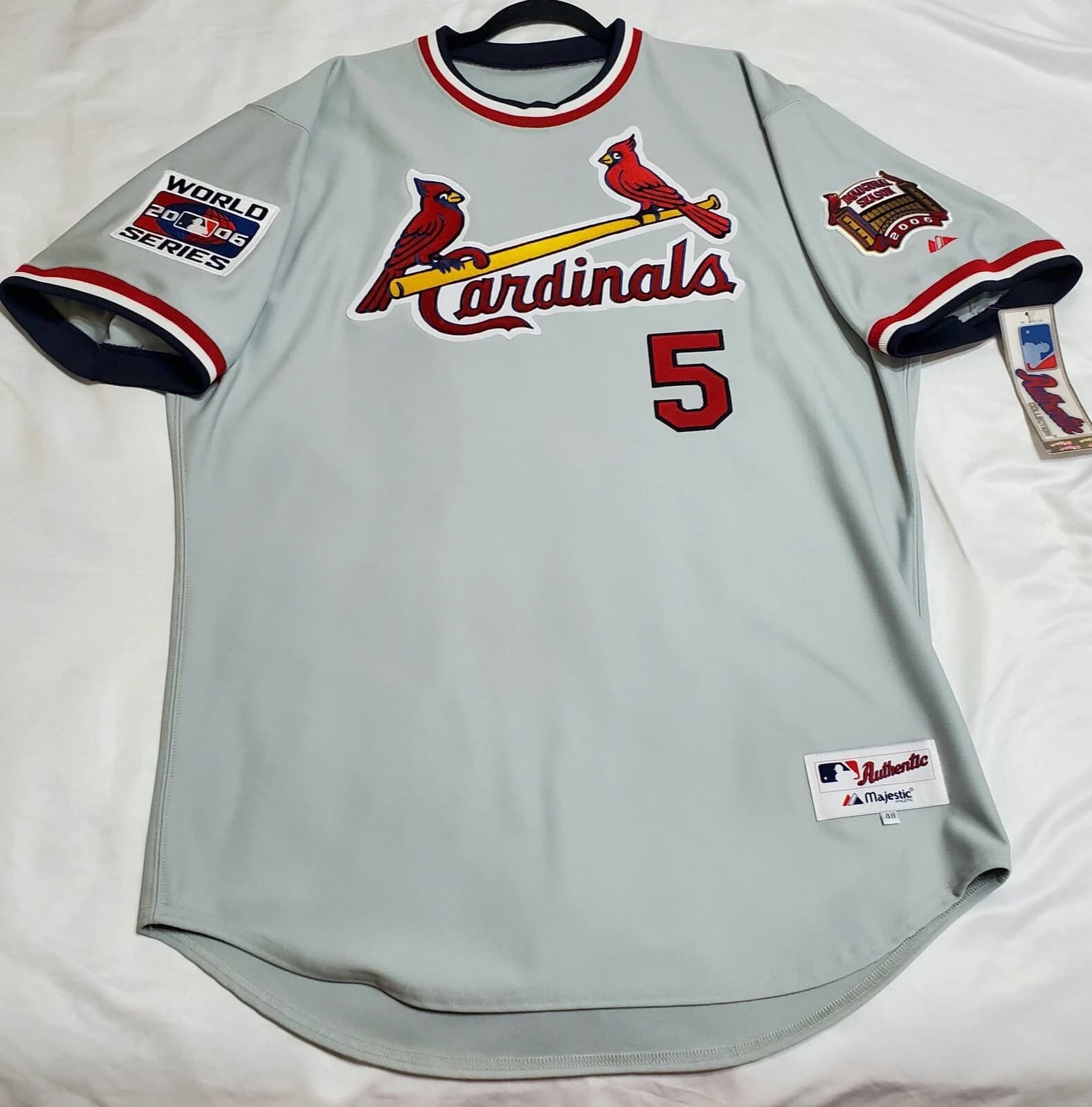 St. Louis Cardinals Cooperstown Men's      Jersey
