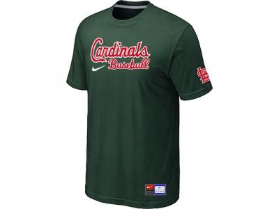 St. Louis Cardinals D.Green NEW Short Sleeve Practice T-Shirt