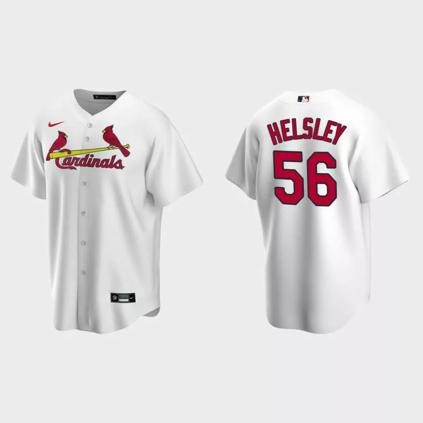 St. Louis Cardinals Ryan Helsley Replica Home Jersey – White