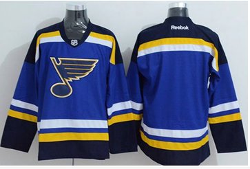 St.Louis Blues Blank Light Blue Home Stitched NHL Jersey