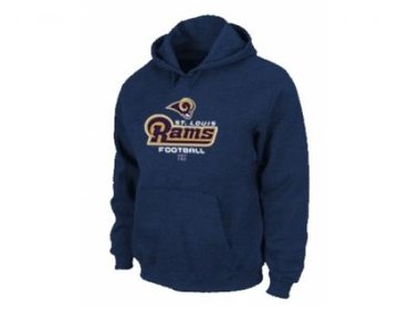 St.Louis Rams Critical Victory Pullover Hoodie D.Blue