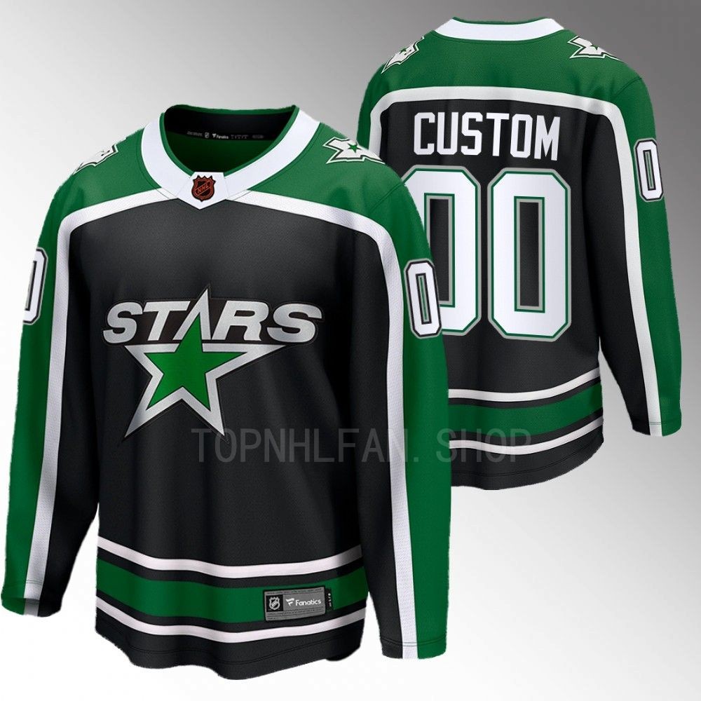 Stars #00 Custom Black 2022 Special Edition 2.0 Jersey