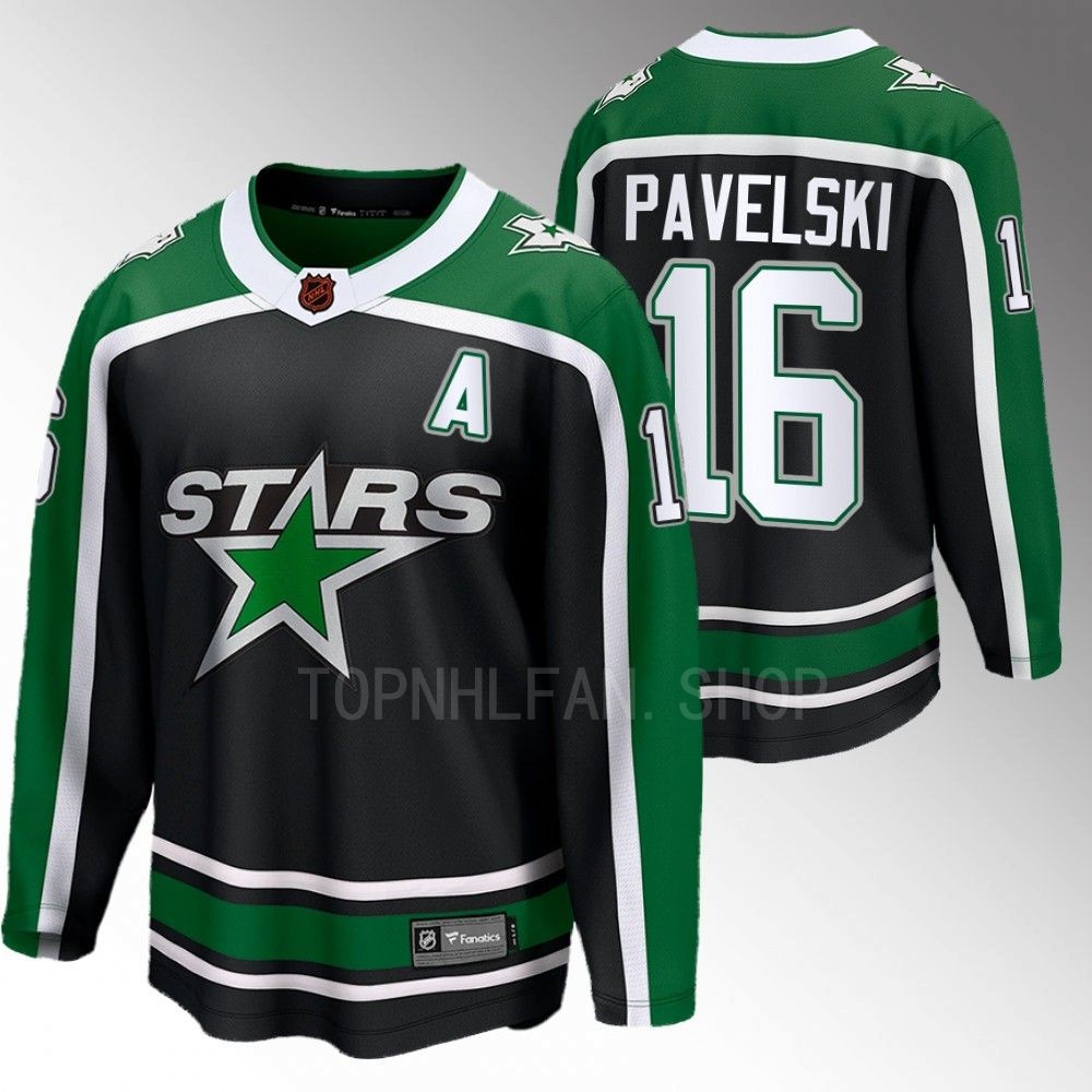 Stars #16 Joe Pavelski Black 2022 Special Edition 2.0 Jersey