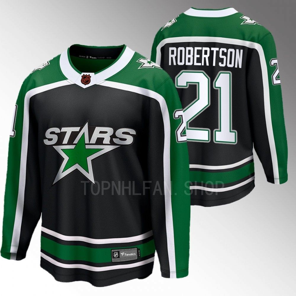 Stars #21 Jason Robertson Black 2022 Special Edition 2.0 Jersey
