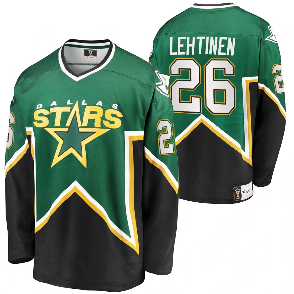 Stars #26 Jere Lehtinen Green Heritage Premier Jersey