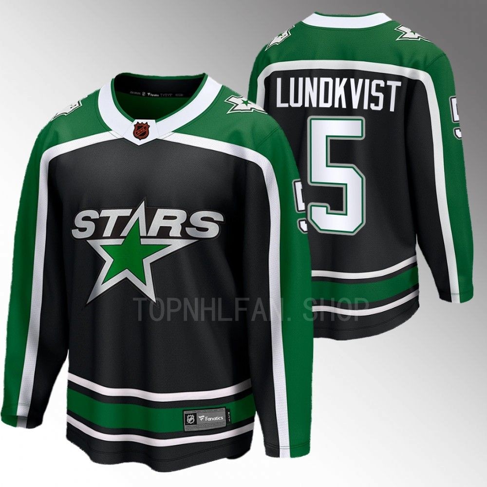 Stars #5 Nils Lundkvist Black 2022 Special Edition 2.0 Jersey