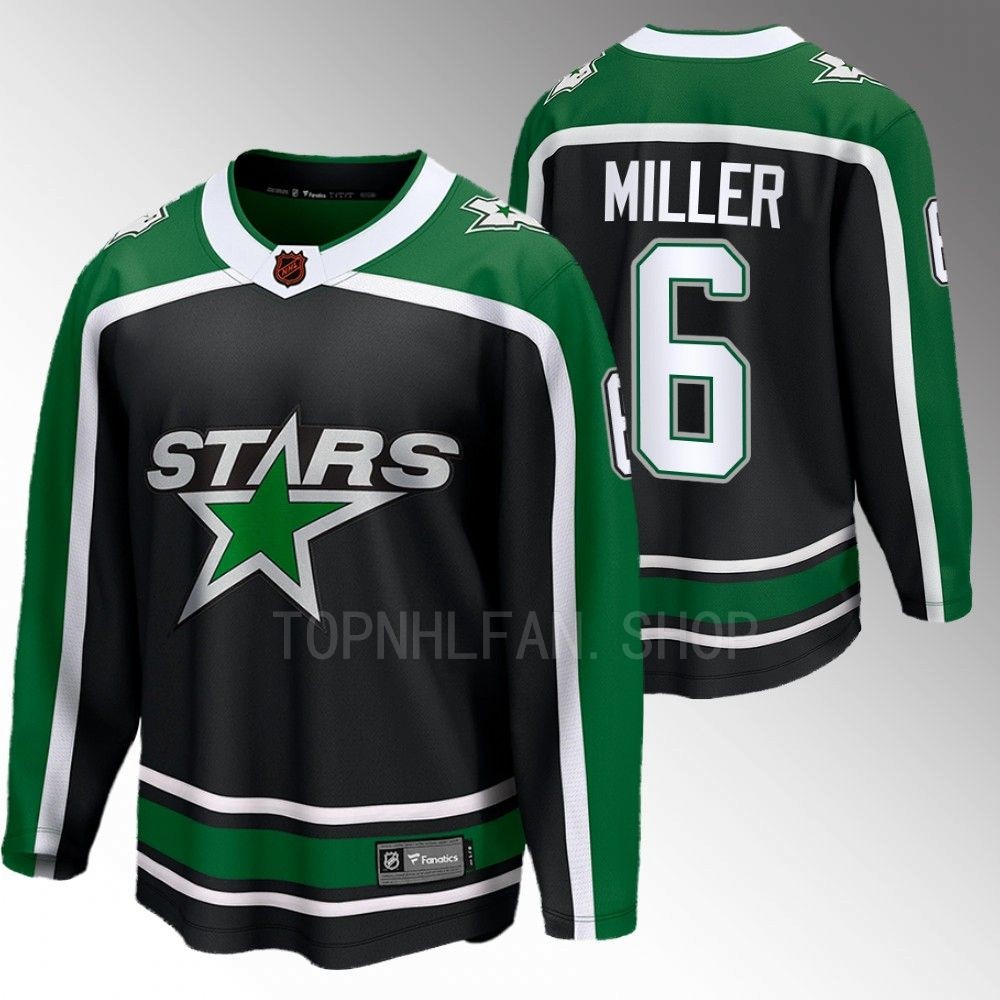 Stars #6 Colin Miller Black 2022 Special Edition 2.0 Jersey