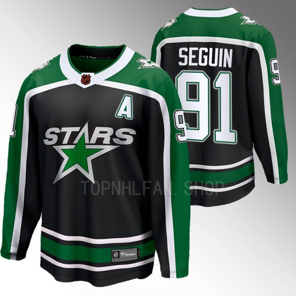 Stars #91 Tyler Seguin Black 2022 Special Edition 2.0 Jersey