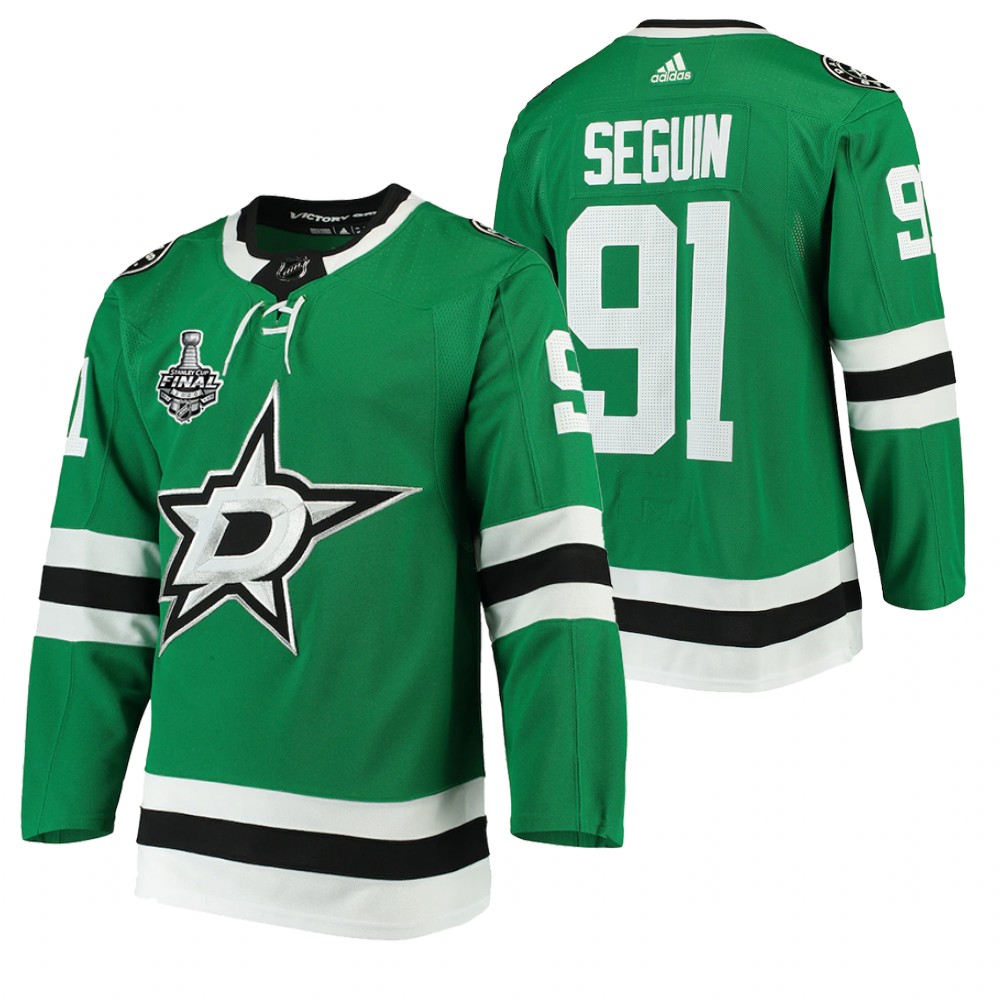 Stars 2020 Stanley Cup Final Bound Tyler Seguin Green Authentic Player Jersey