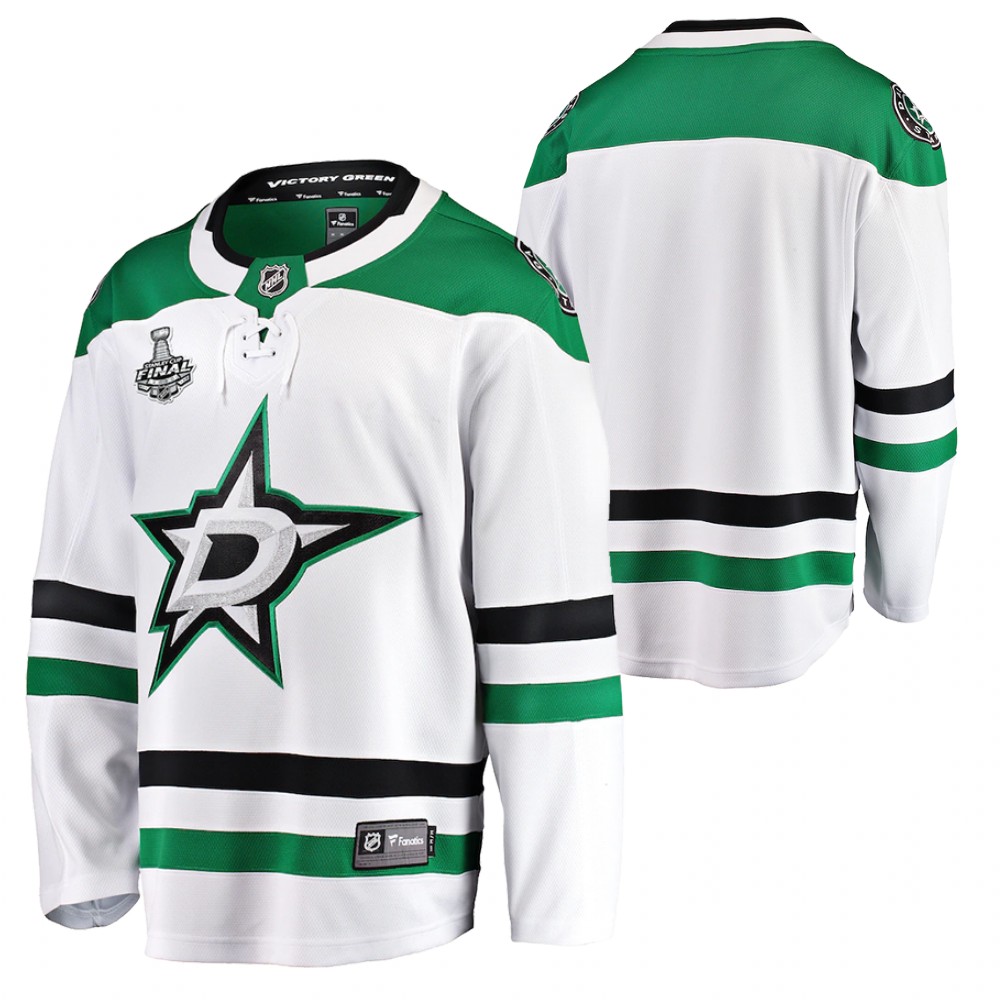 Stars 2020 Stanley Cup Final Bound White Away Breakaway Jersey