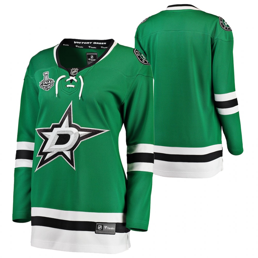 Stars 2020 Stanley Cup Final Bound women Green Home Breakaway Jersey