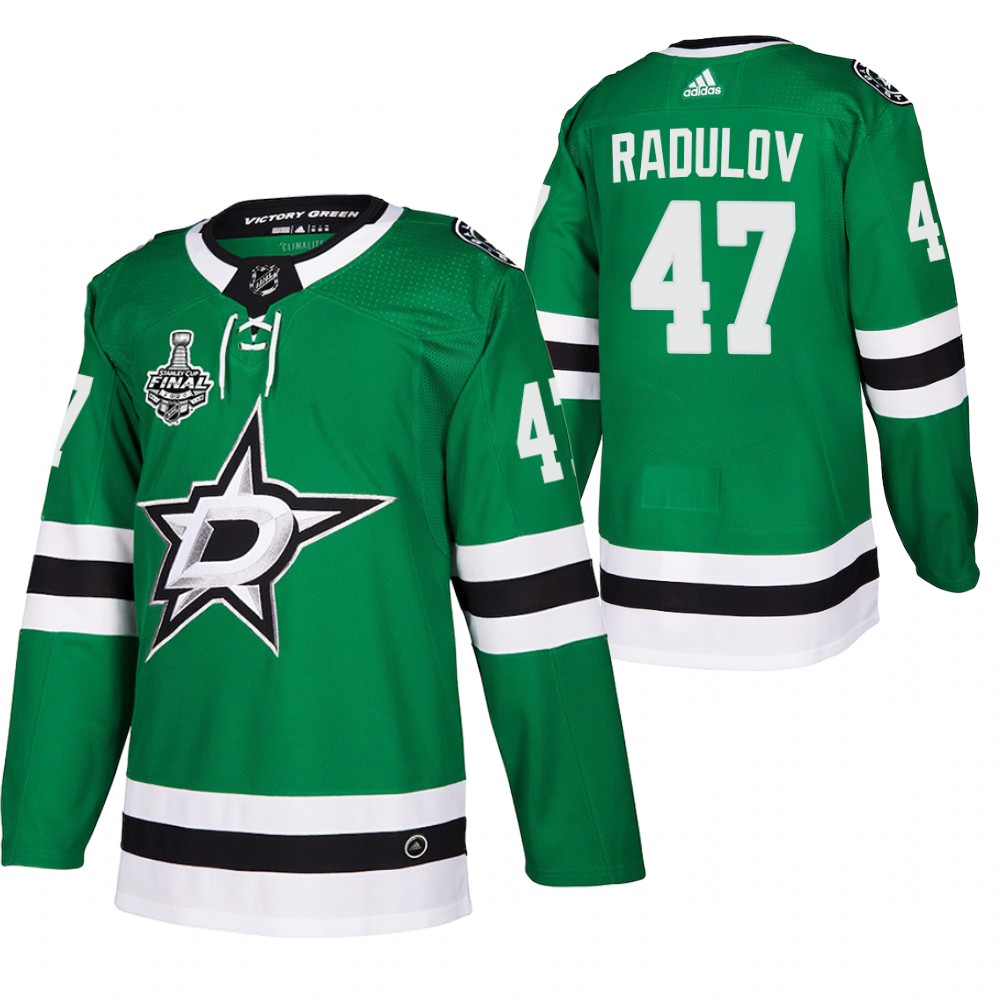 Stars Alexander Radulov Green 2020 Stanley Cup Final Bound Home Authentic Jersey