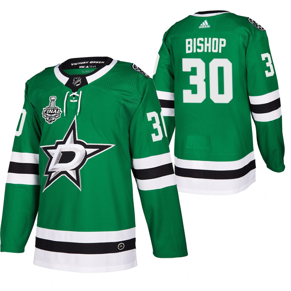 Stars Ben Bishop Green 2020 Stanley Cup Final Bound Home Authentic Jersey