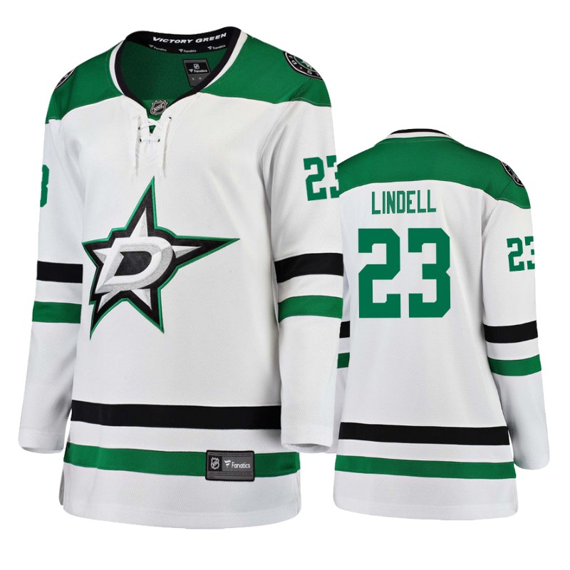 Stars Esa Lindell White Breakaway Fanatics Branded Jersey